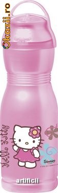 Bidon Sport 60cl HELLO KITTY BAMBOO foto mare