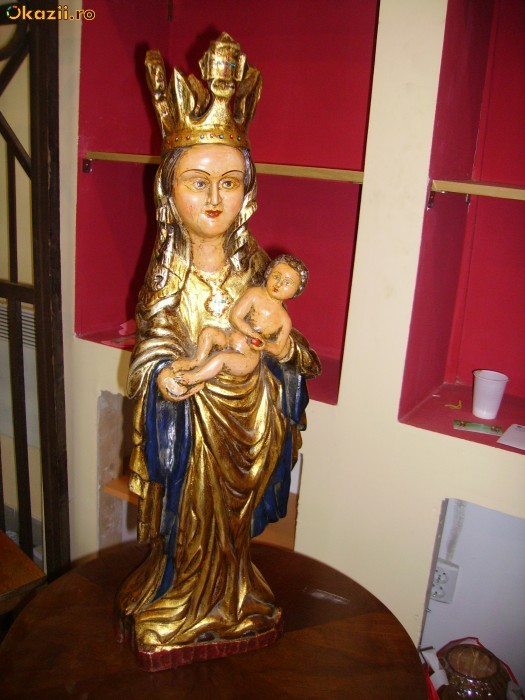 Statueta lemn foto mare