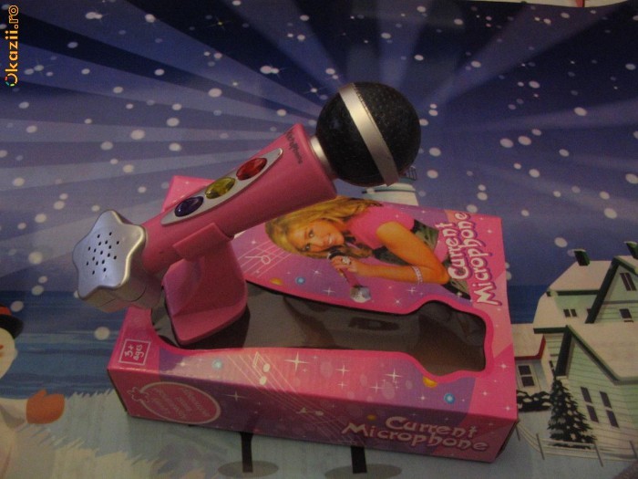 Microfon Hannah Montana foto mare