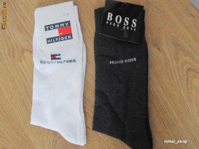 Sosete  Lungi Hugo Boss Tommy Hilfiger Super Pret foto mare