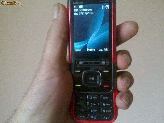 Nokia 5610 XpressMusic. foto mare