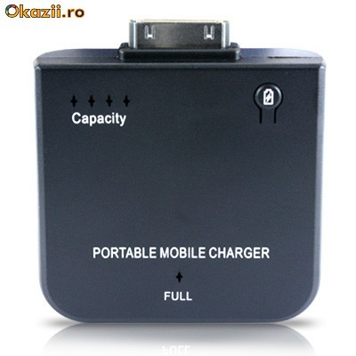 Baterie Externa Iphone Ipod External Backup Battery 1900 MH Usb Iphone Car Charger 4 4G 4S 3G 3GS Itouch Ipod touch foto mare