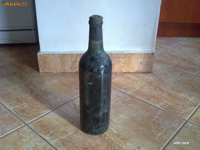 VIN VECHI DE COLECTIE Feteasca Neagra 1972 foto mare