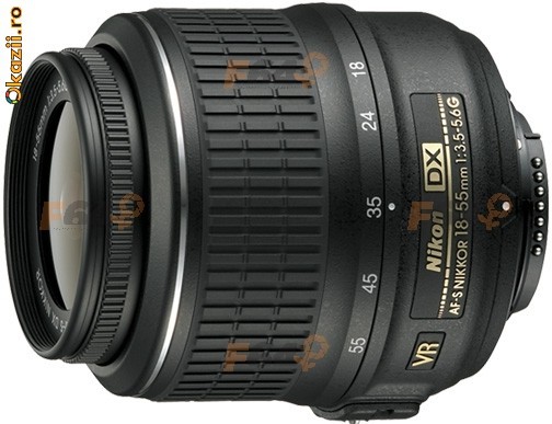 Obiectiv 18-55 VR NOU !!Nikon foto mare