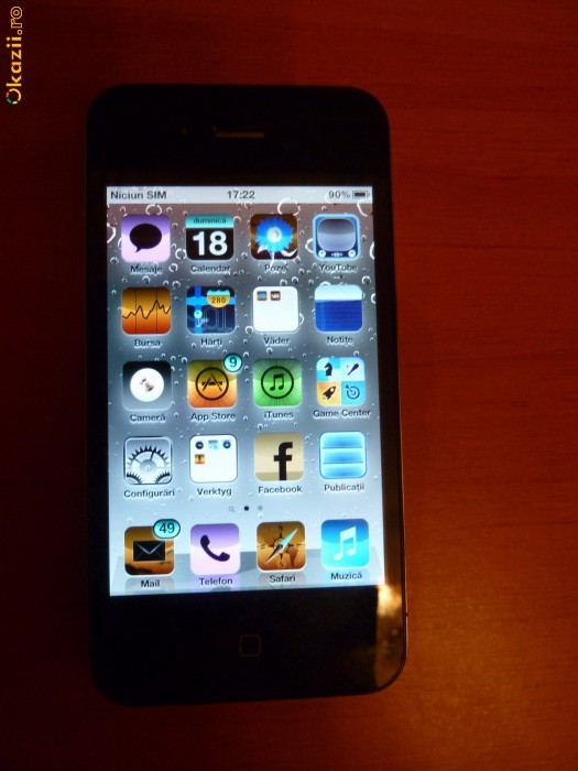 iPhone 4G 16Gb foto mare