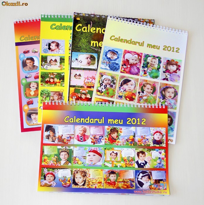 Calendare, invitatii, magneti personalizati foto mare