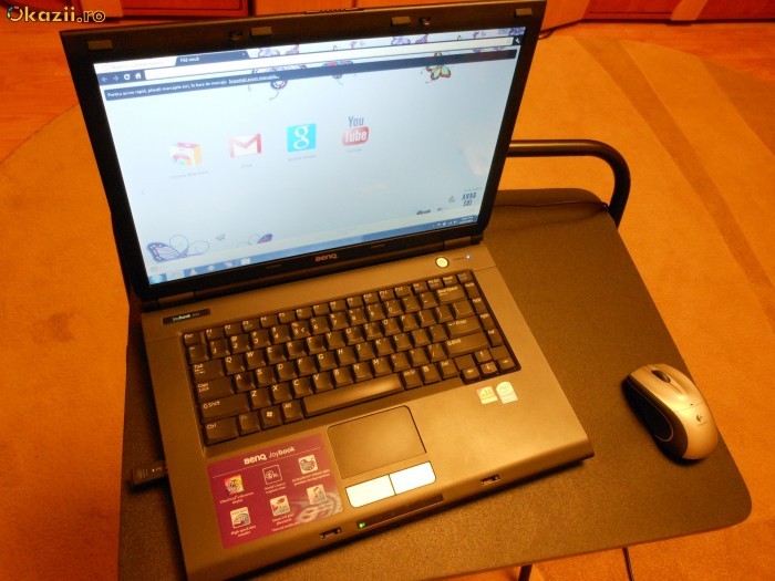 Laptop BENQ JoyBook A52 ! OKAZIE ! Un Laptop bun si practic ! Intel Dual Core T2130 1.87 Ghz, 120 HDD foto mare