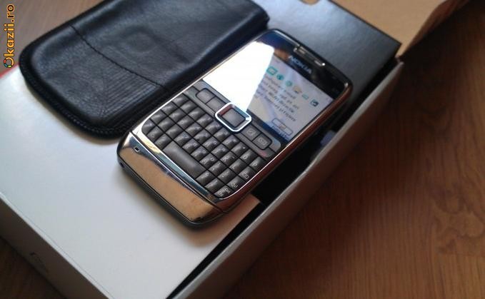 Nokia e71 Silver IMPECABIL foto mare