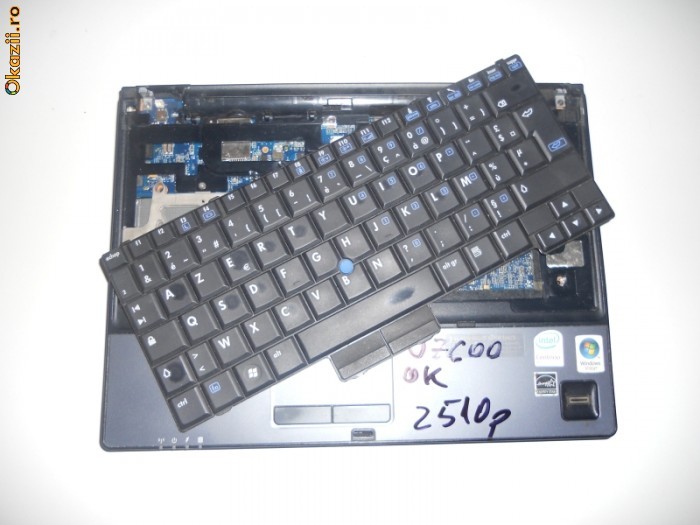Placa de baza + procesor HP Compaq 2510p foto mare