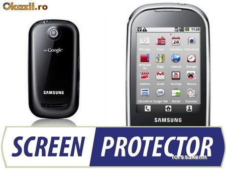 Folie de protectie Samsung i5500 CLEAR se asigura MONTAJ GRATUIT foto mare