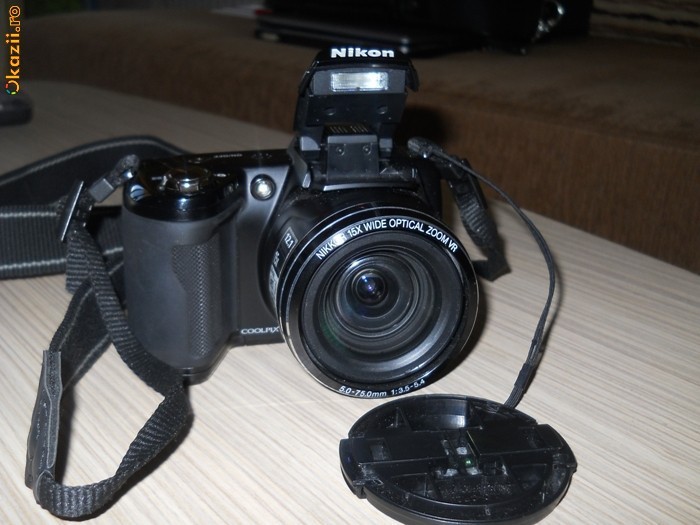 Aparat foto NIKON COOLPIX L110 + husa+card 4Gb foto mare