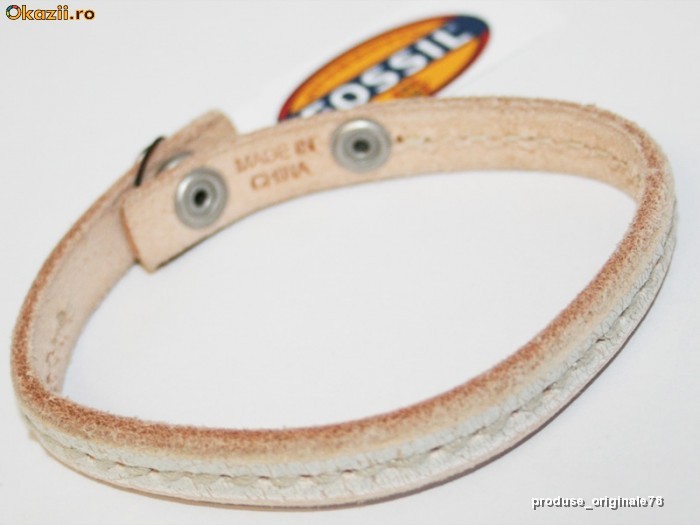 Bratara FOSSIL ML9462100 NOU CU ETICHETA, piele, CUTIE FOSSIL CADOURI bijuterii foto mare