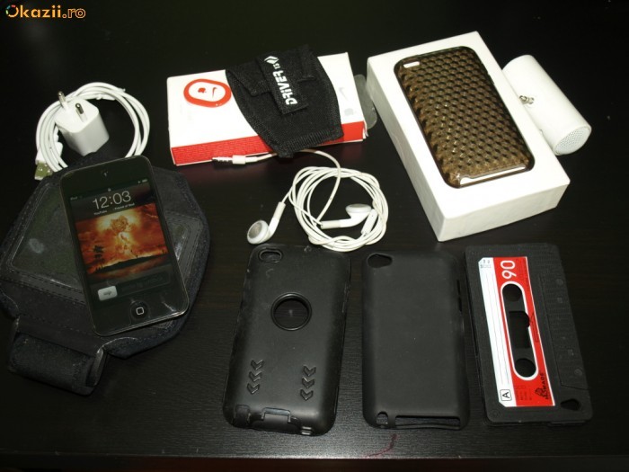 Apple iPod Touch 4G 8GB FULL , NIKE+iPod Sensor foto mare