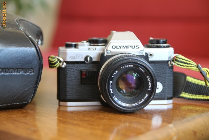 Olympus OM 10 + obiectiv Zuiko 50mm 1.8 foto mare