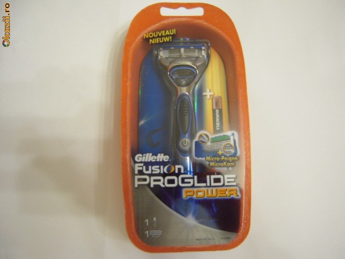 APARAT GILLETTE PROGLIDE  POWER-SIGILAT foto mare