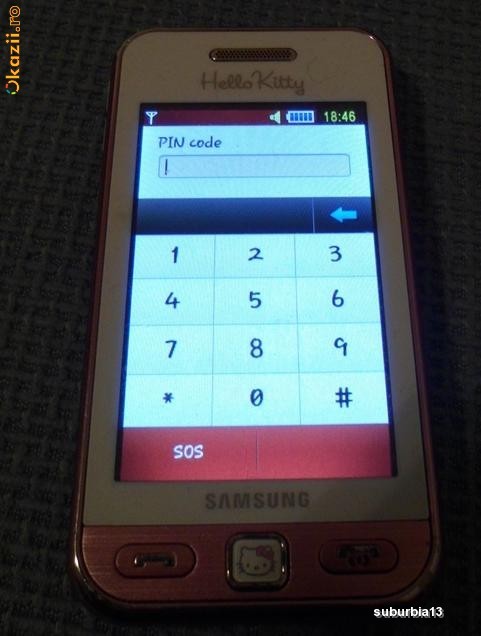 Samsung  S5230 Hello Kitty foto mare