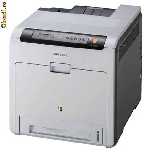 Imprimanta laser color Samsung CLP610ND foto mare