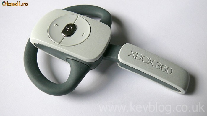 Xbox 360 wireless headset - casca+microfon foto mare