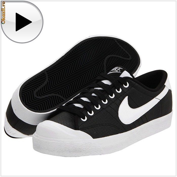 *** Tenesi / Tenisi NIKE All Court Low, Barbati, Piele, 100% AUTENTIC, 407732 *** foto mare