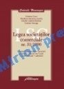 CRISTINA CUCU +  COLECTIV  LEGEA SOCIETATILOR COMERCIALE NR. 31/1990  ED HAMANGIU 2007 foto mare