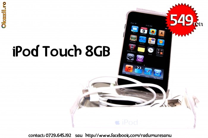 iPod Touch 8Gb foto mare