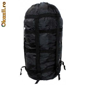 Sac de compresie US, negru, modular foto mare