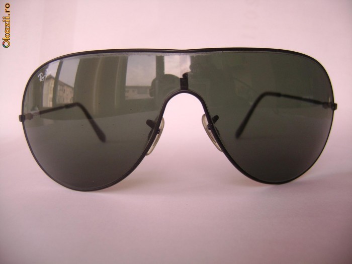 Ray Ban RB 3250 Aviator 006 71 Black foto mare