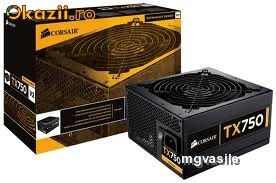 Sursa Corsair 750W - garantie inca 4 ani si 6 luni - pachet complet, impecabila foto mare