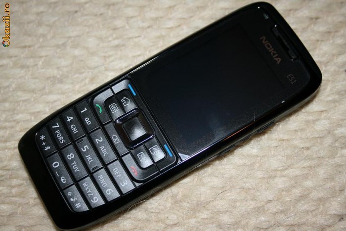 Vand nokia e51 black foto mare