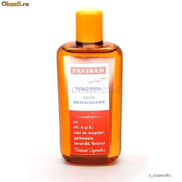 Ulei demachiant Favisan Virginia 125 ml foto mare