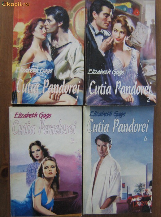 Elizabeth Gage - Cutia Pandorei (4 volume) foto mare