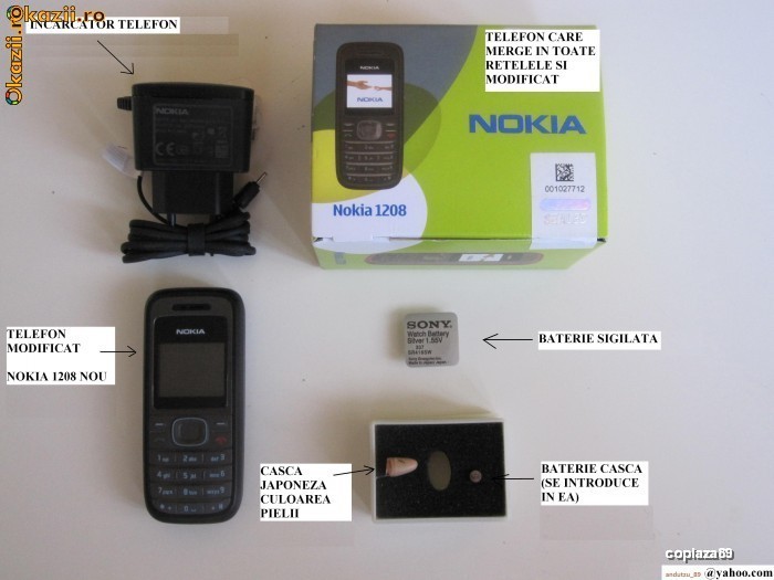 vand/inchi CASCA JAPONEZA fara fire mc200 casti wireless copiat examene culoarea pielii si telefon special foto mare