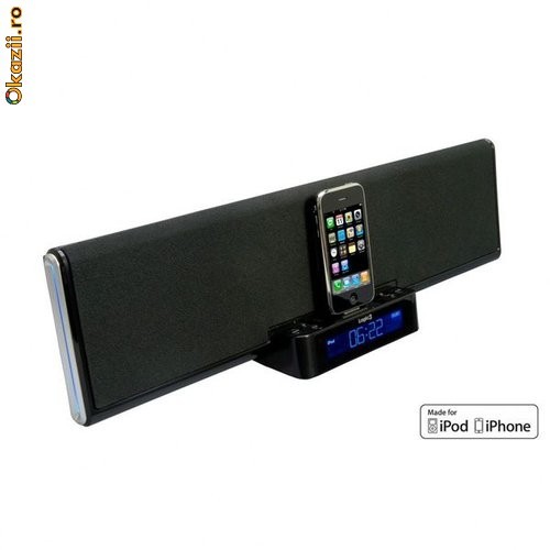 Sistem audio iPod/iPhone Logic3 i-Station Soundbar foto mare