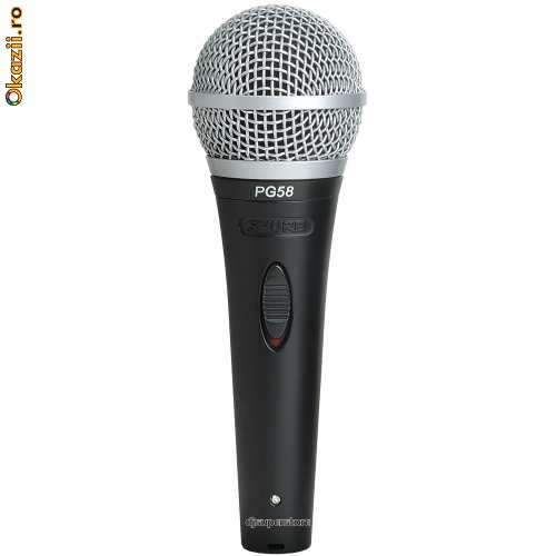 Shure PG 58 XLR foto mare