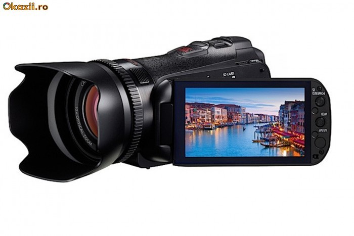 Camera VIDEO PAL HD Semi-Prof Canon LEGRIA HF G10 NOUA/SIGILATA! foto mare