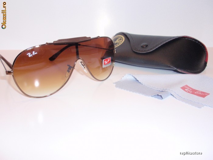 Ochelari de soare RAY BAN! Unisex! Replica! Cu toc si servetel! foto mare