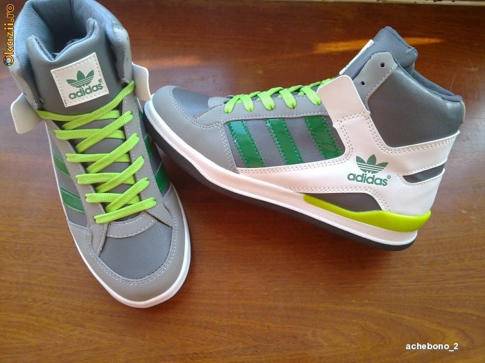 GHETE ADIDAS MODEL NOU  CALITATE GARANTATA GREEN !! foto mare