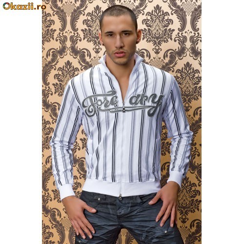 Bluza Pato Barbati - Alb foto mare