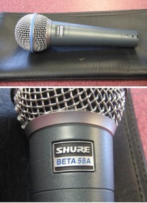 Microfon SHURE Beta 58A | NOU | Cel mai bun microfon de voce foto