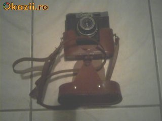 Vand sau schimb aparat foto f vechi cu husa de piele foto mare