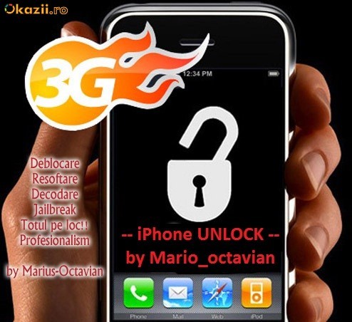 ACTIVARE Apple iPhone 4 4S 3G 3GS DEBLOCARE Apple iPhone 4S 4 3G 3GS DECODARE Apple iPhone 4S 4 3Gs 3G 2G !! v4.3.3 / 5.0.1 !! foto mare