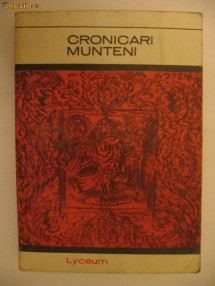 CRONICARI MUNTENI {Antologie de Virgiliu Ene} foto
